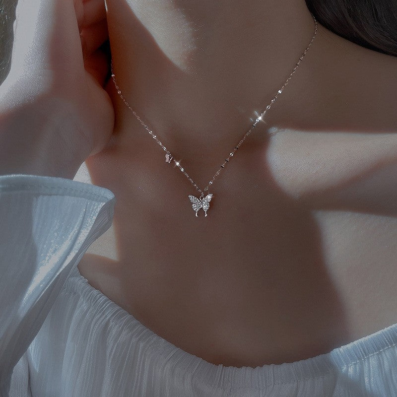 Dream Butterfly 999 Pure Silver Necklace